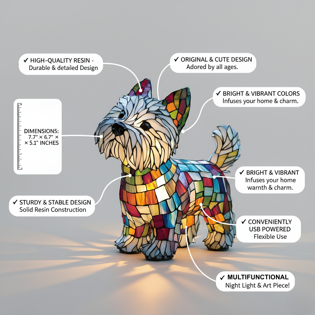 Kiko – Luminária Cão Encantado
