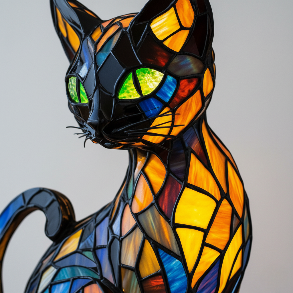 Luminária Felino Gracioso