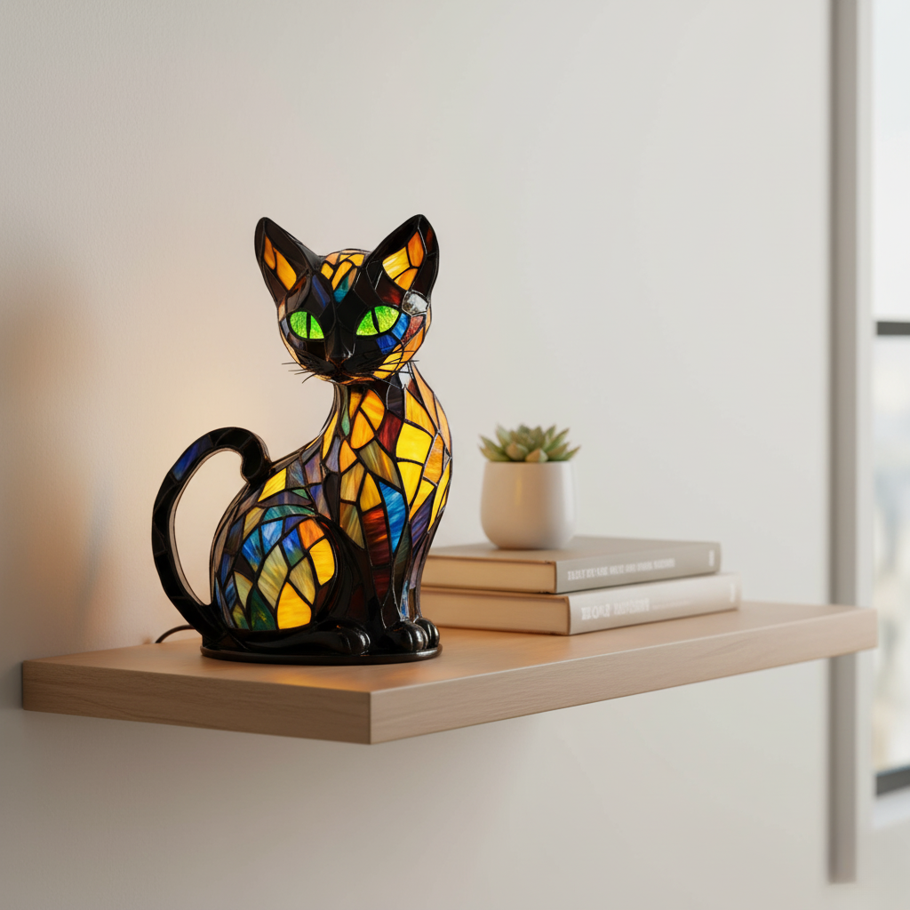 Luminária Felino Gracioso