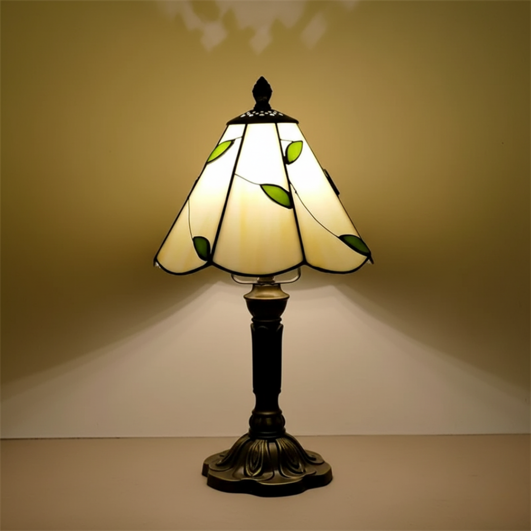 Luminária de Mesa LED Inspirada no Barroco Retrô