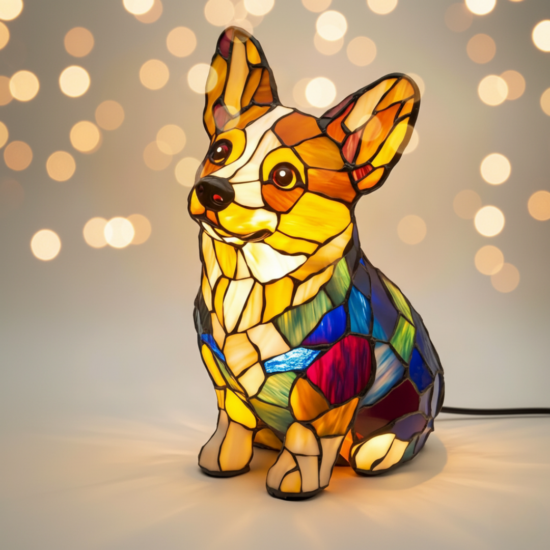 Luminária Corgi Gracioso do Brilho Eterno