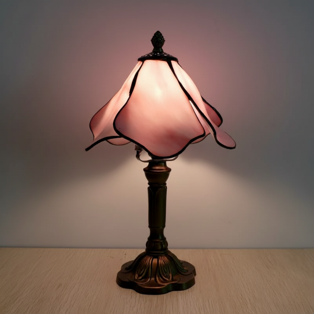 Luminária de Mesa LED Barroca Artística