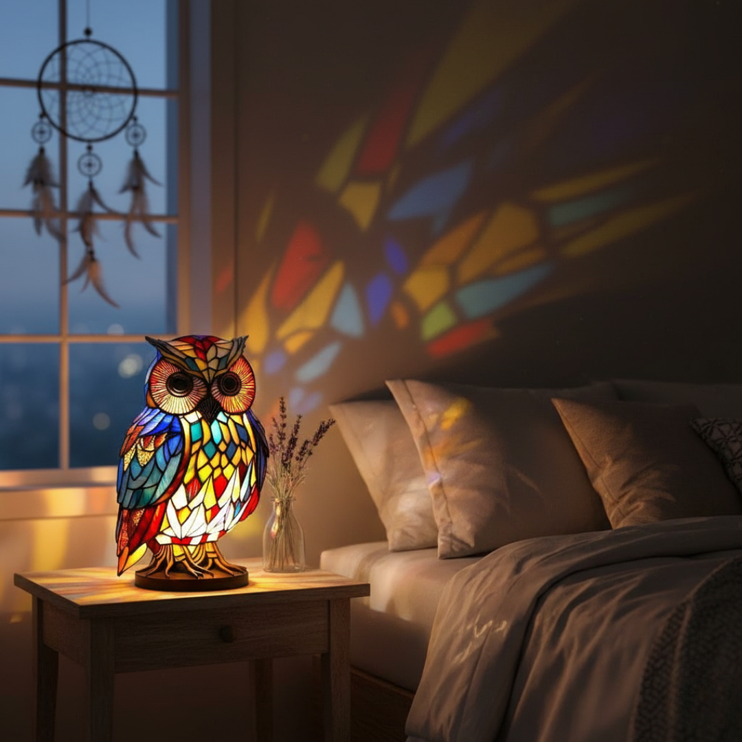 Coruja Graciosa – Luminária Artística