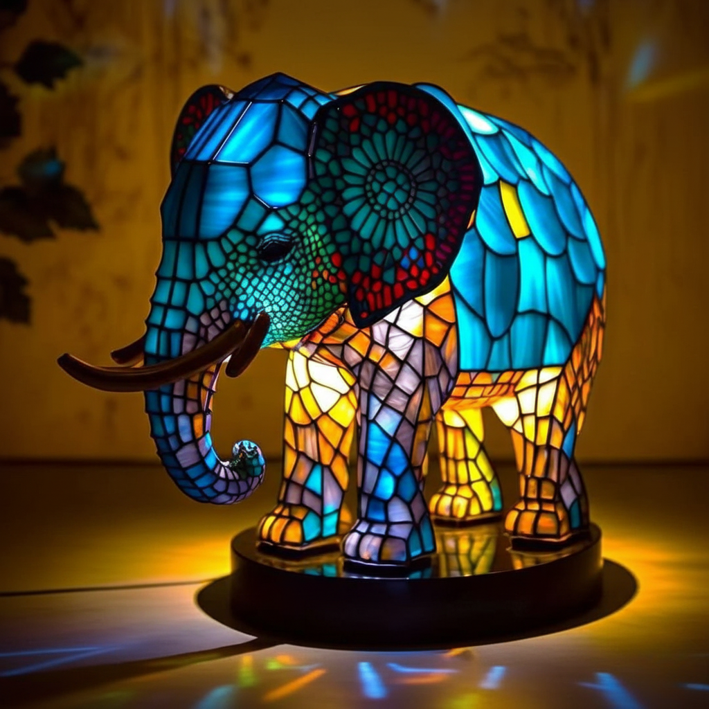 Noa – Luminária Elefante Deslumbrante