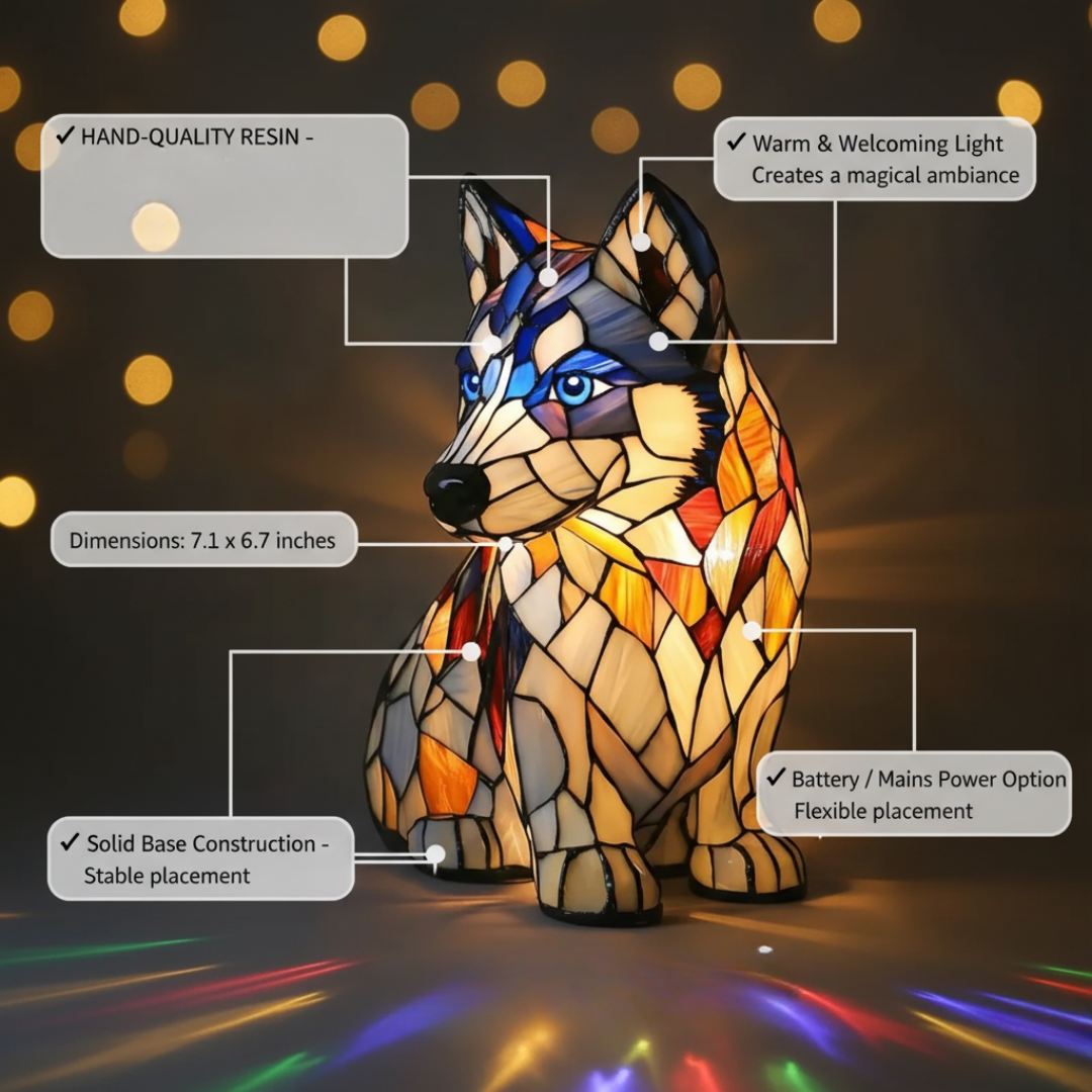 Polar Husky – Luminária Artística